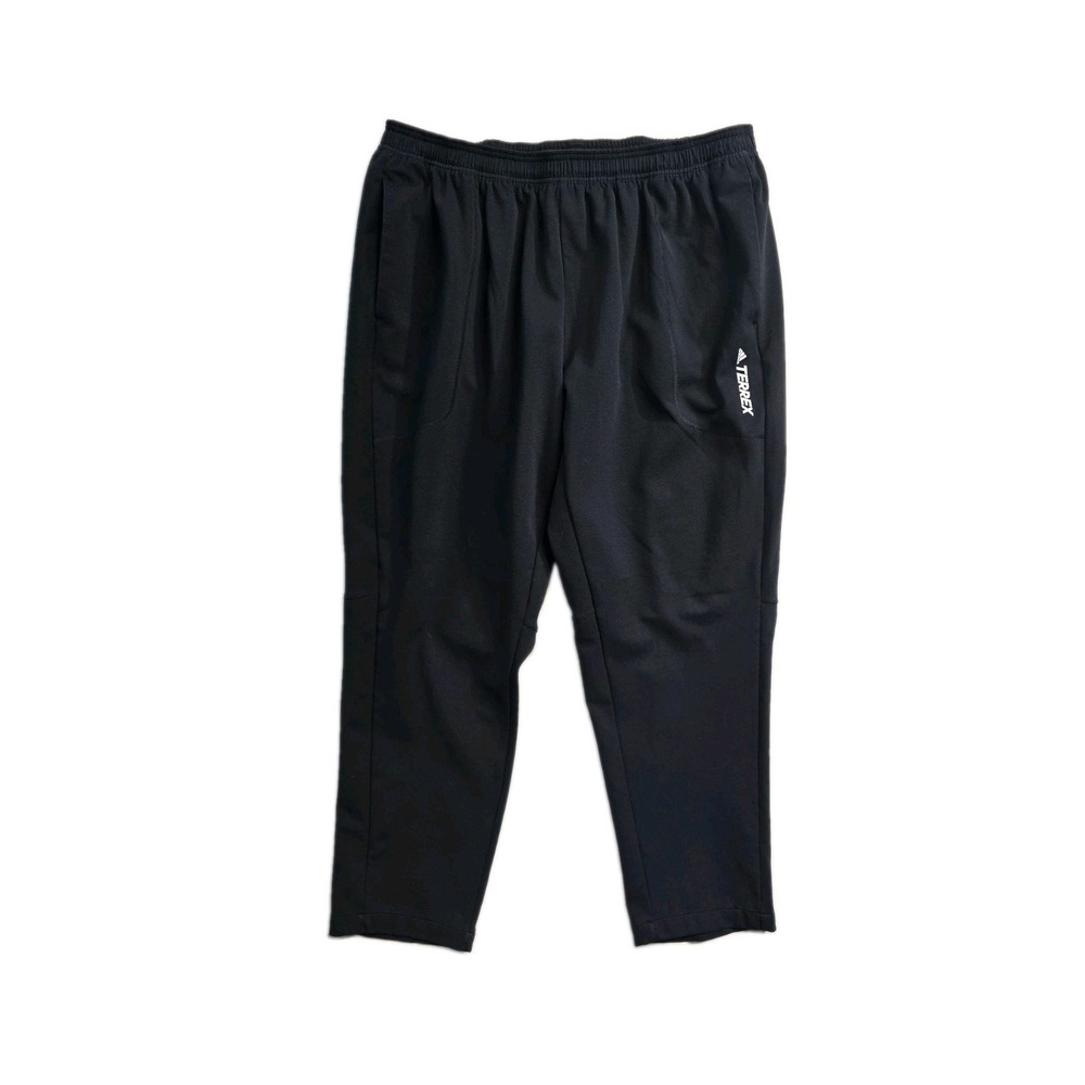 adidas terrex Men's Athletic Pants 2XL Black  Drawstrings
